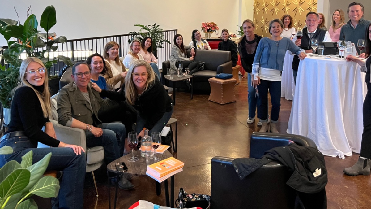 Jam leading a live, hands-on AI training session for a team
